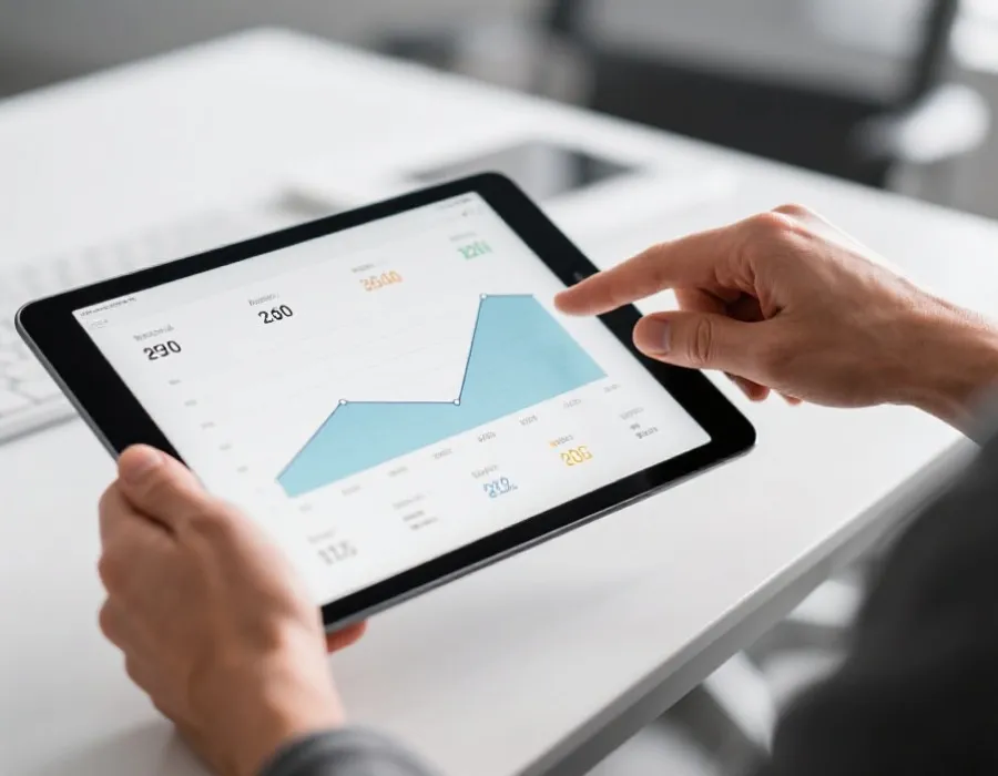 分析赔率与数据的工作场景示意