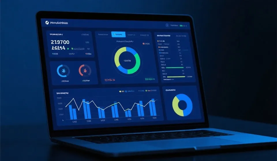 世界杯数据中心：球队与球员统计可视化示意图